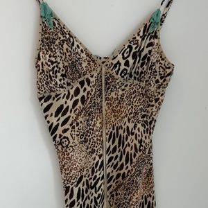 Roberto Cavalli Animal Print Dress